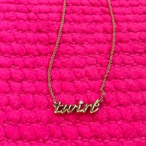 kate spade twirl necklace